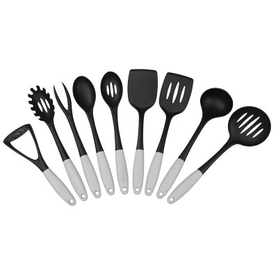 9 Piece Nylon Kitchen Utensils Cooking Tool Sets - nylon kitchen utensil set