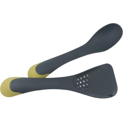 Factory Direct Selling Hot-sale 2 Piece Nylon Kitchen Utensils Cooking Tool Sets - Perforated Turner Spoon Spatula