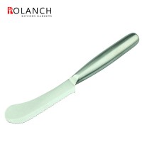 Multi-Function Stainless Steel Butter Knife Deluxe Kitchen Peanut Butter Spreader Knife with Ergonomic Handle